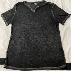 Express Henley short V-neck Shirt